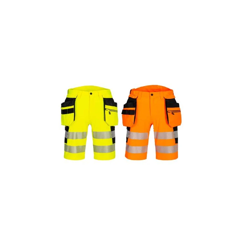 Bermuda de trabajo Alta Visibilidad Portwest Funda DX4 Stretch DX446