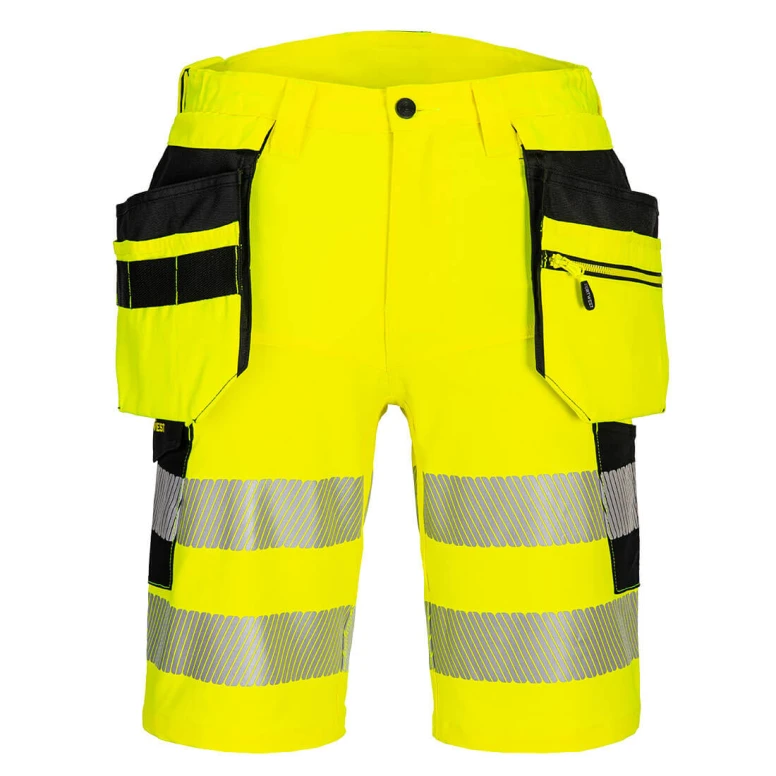 Bermuda de trabajo Alta Visibilidad Portwest Funda DX4 Stretch DX446