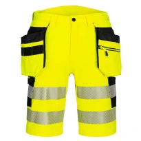 Bermuda de trabajo Alta Visibilidad Portwest Funda DX4 Stretch DX446