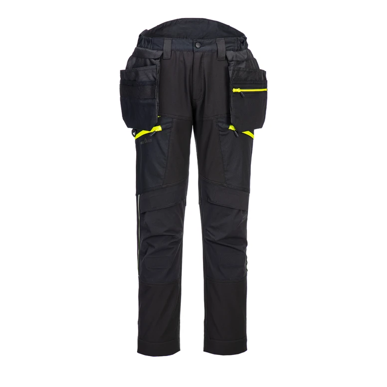 Pantalones de trabajo Holster Softshell Portwest DX4 Multibolsillos Stretch DX450