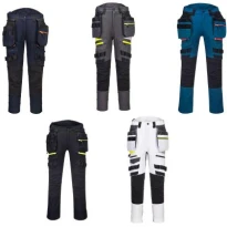 Pantalones de trabajo Holster Mujer Portwest DX4 Multibolsillos Stretch DX452