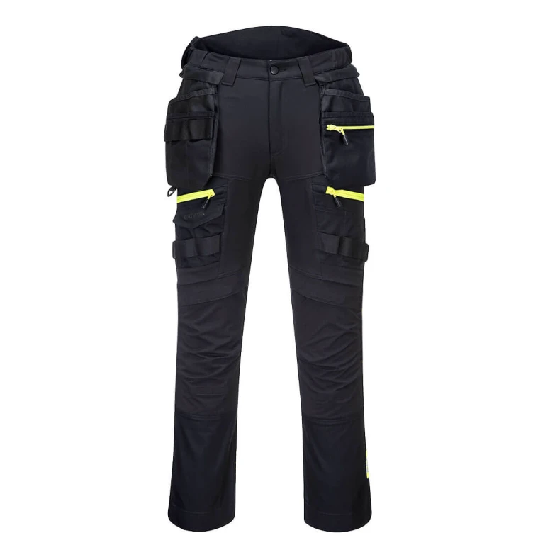Pantalones de trabajo Holster Mujer Portwest DX4 Multibolsillos Stretch DX452