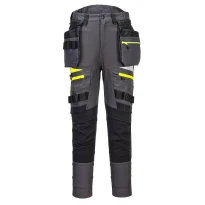 Pantalones de trabajo Holster Mujer Portwest DX4 Multibolsillos Stretch DX452
