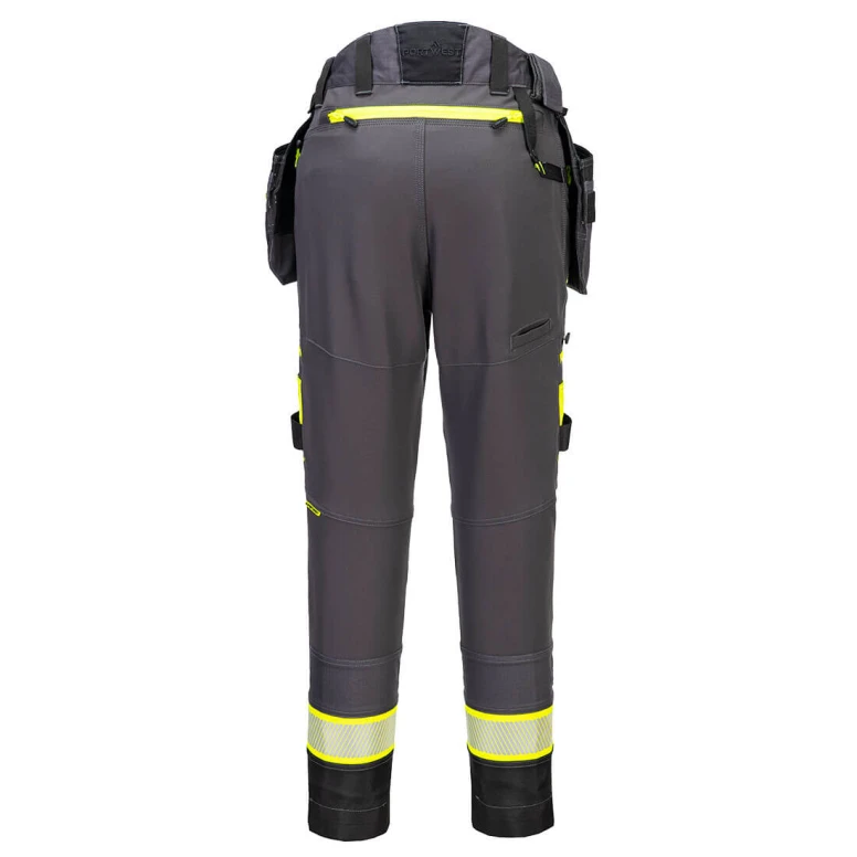 Pantalones de trabajo Holster Mujer Portwest DX4 Multibolsillos Stretch DX452