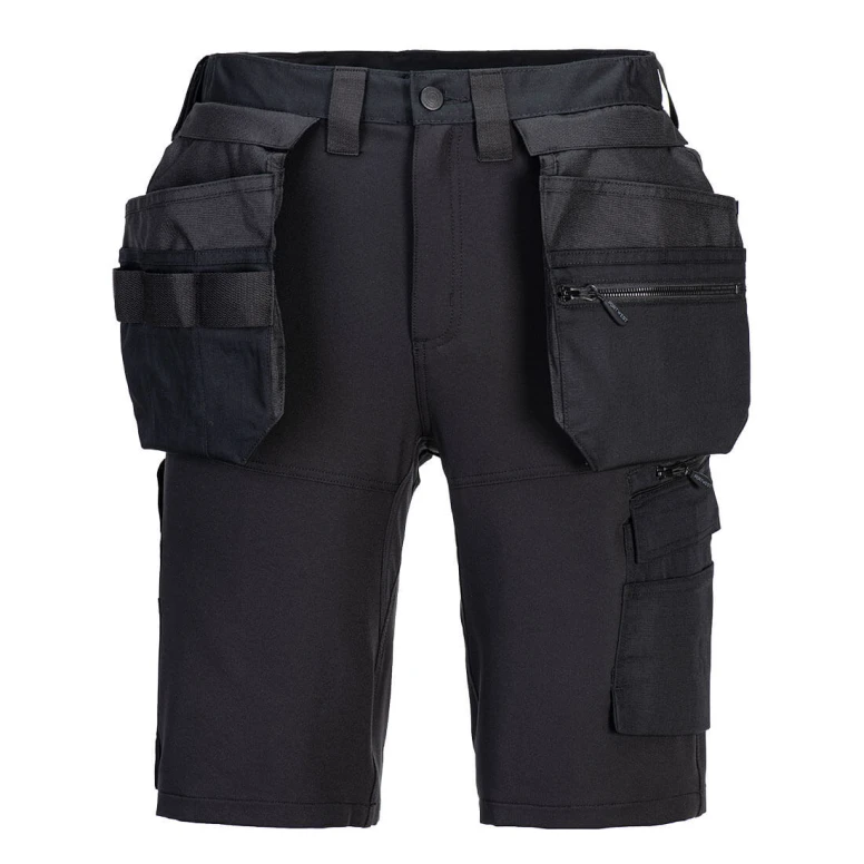 Bermudas de trabajo Funda Portwest DX4 Craft Multibolsillos Stretch DX451