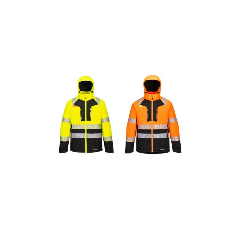 Chaqueta de trabajo Alta Visibilidad invernal Impermeable Portwest DX430