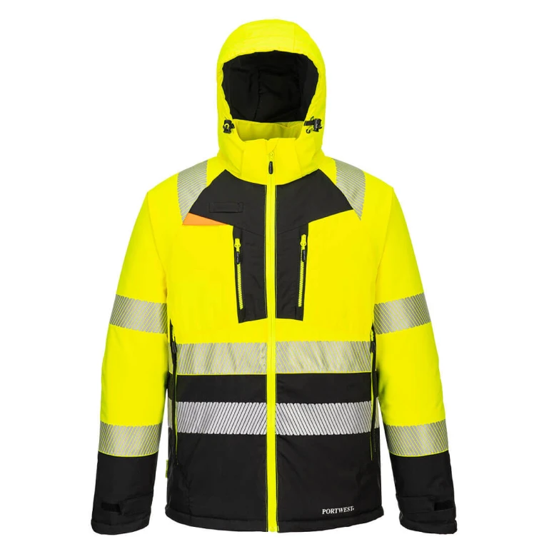 Chaqueta de trabajo Alta Visibilidad invernal Impermeable Portwest DX430