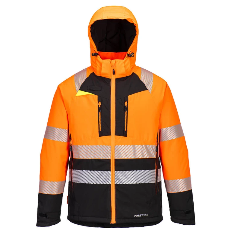 Chaqueta de trabajo Alta Visibilidad invernal Impermeable Portwest DX430