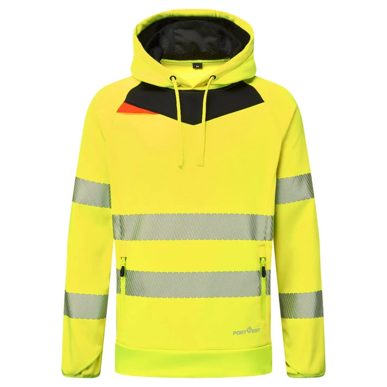 Sudadera de trabajo DX4 Alta Visibilidad con Capucha Portwest DX483
