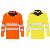 Camiseta de trabajo Alta Visibilidad Manga Larga Portwest DX416