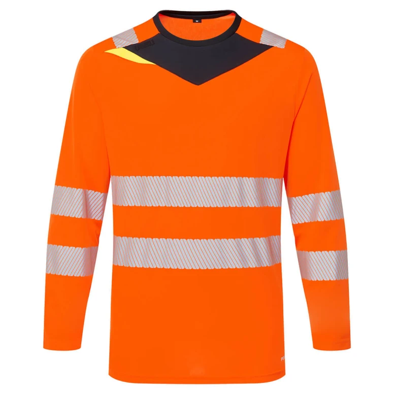 Camiseta de trabajo Alta Visibilidad Manga Larga Portwest DX416