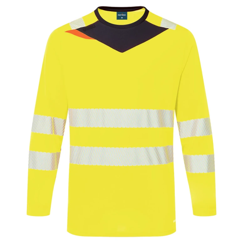 Camiseta de trabajo Alta Visibilidad Manga Larga Portwest DX416