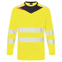 Camiseta de trabajo Alta Visibilidad Manga Larga Portwest DX416