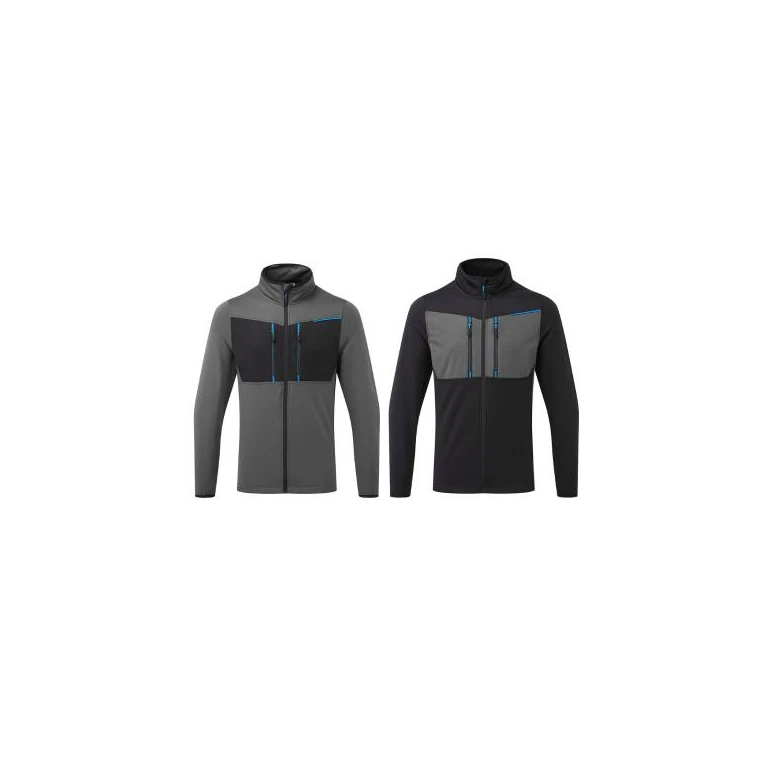 Sudadera de trabajo WX3 Cremallera completa Portwest T756