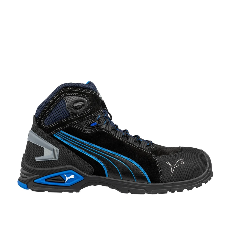 Zapatos de seguridad Puma Rio Black Mid S3 SRC 632250