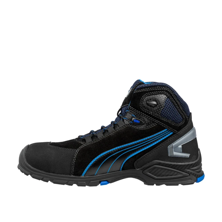 Zapatos de seguridad Puma Rio Black Mid S3 SRC 632250