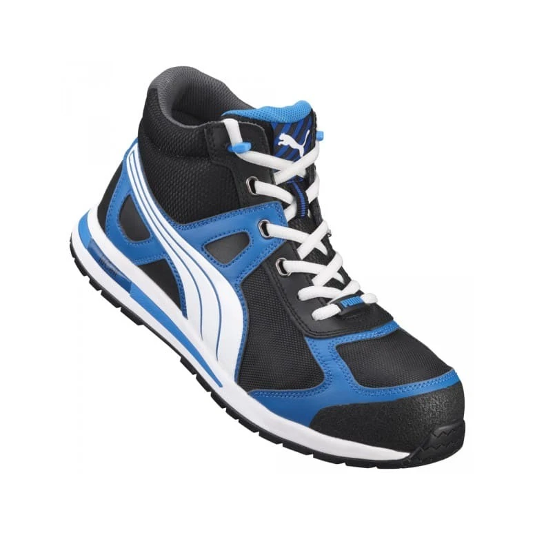 Zapatos de seguridad Puma Aerial Mid S1P Altos de Invierno acolchados PUMA