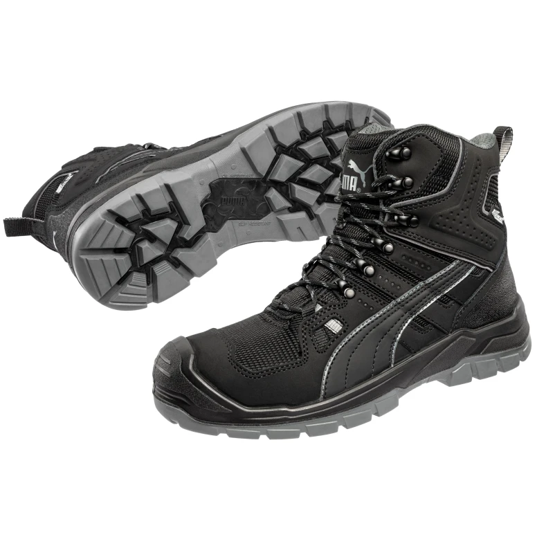 Bota de seguridad Puma Yosemite Black ST CTX Mid O2 CI HI HRO SRC 630850
