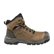 Zapatos de seguridad Puma Iron HD Brown Mid S3S FO LG CI SR 632710