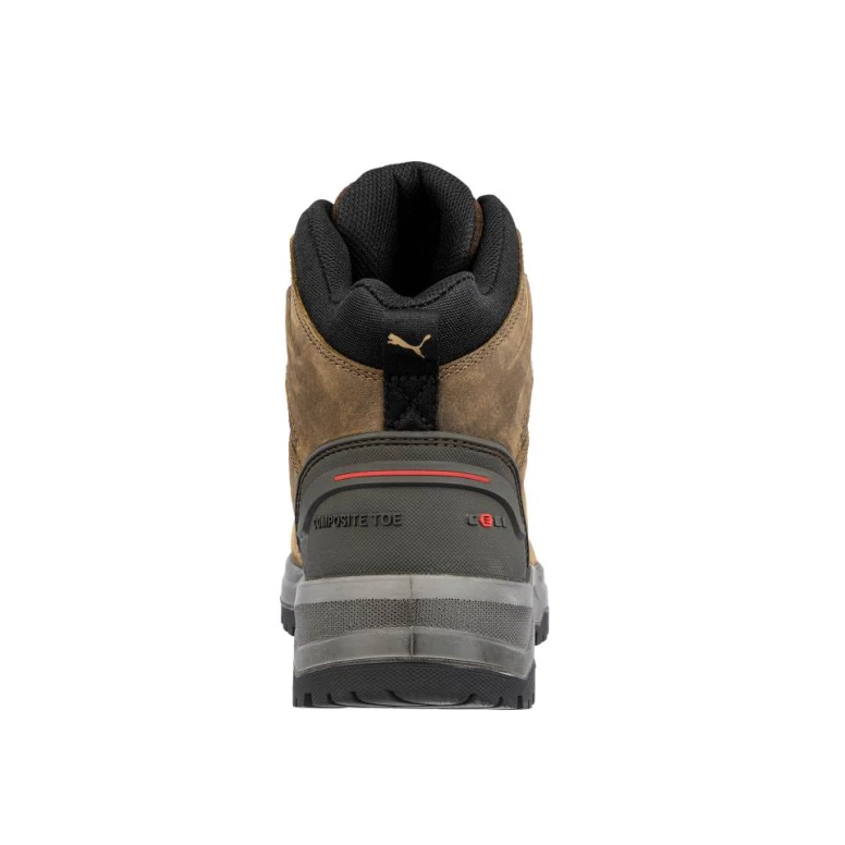 Zapatos de seguridad Puma Iron HD Brown Mid S3S FO LG CI SR 632710