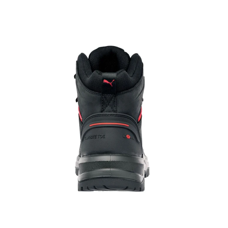 Zapatos de seguridad Puma Iron HD Black Mid S3S FO LG CI SR 632740