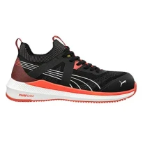 Zapatos de seguridad Puma Turbo Black/Red Low S1PS ESD FO HRO SR 645020