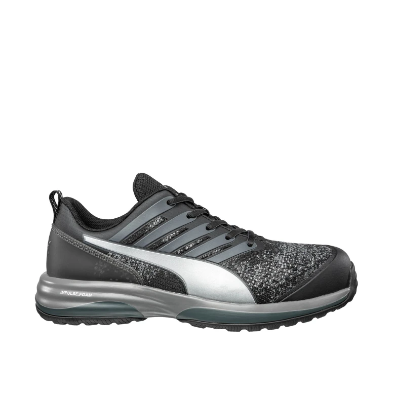 Zapatos de seguridad Puma Charge Black Low S1P HRO ESD SRC 644540