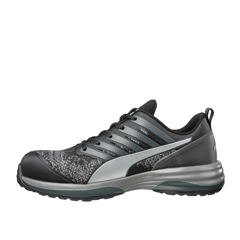 Zapatos de seguridad Puma Charge Black Low S1P HRO ESD SRC 644540