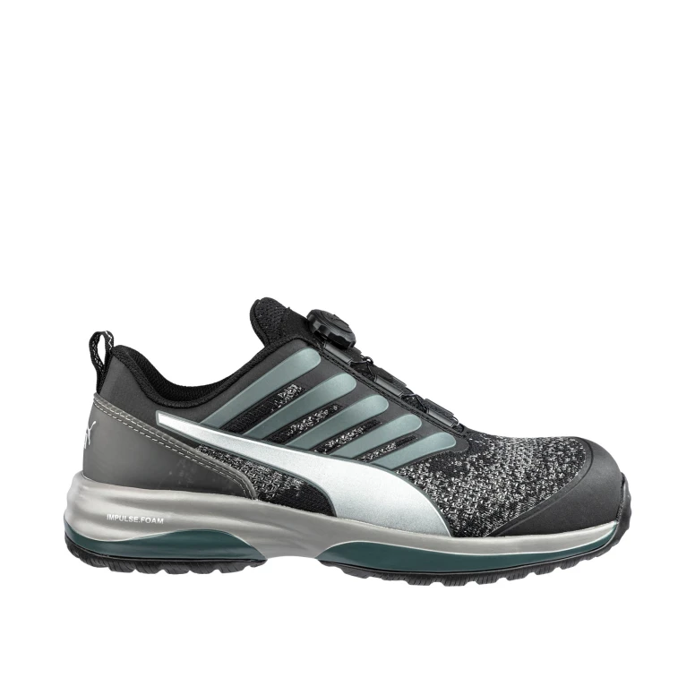 Zapatos de seguridad Puma Charge Black Disc Low BOA S1P HRO ESD SRC 644541