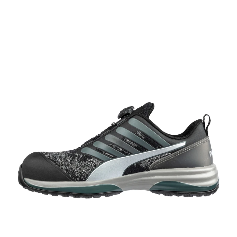 Zapatos de seguridad Puma Charge Black Disc Low BOA S1P HRO ESD SRC 644541