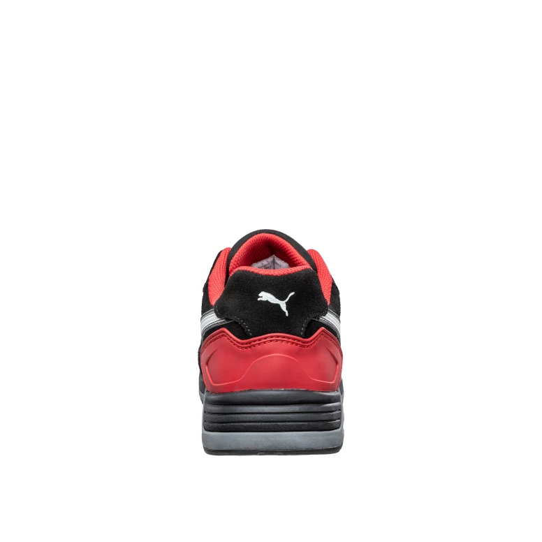 Zapatos de seguridad Puma Airtwist Black/Red Low S3 HRO ESD SRC 644630