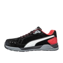 Zapatos de seguridad Puma Airtwist Black/Red Low S3 HRO ESD SRC 644630