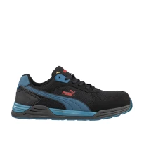 Zapatos de seguridad Puma Frontside Black/Blue Low S1P HRO ESD SRC 644660