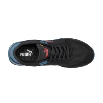 Zapatos de seguridad Puma Frontside Black/Blue Low S1P HRO ESD SRC 644660