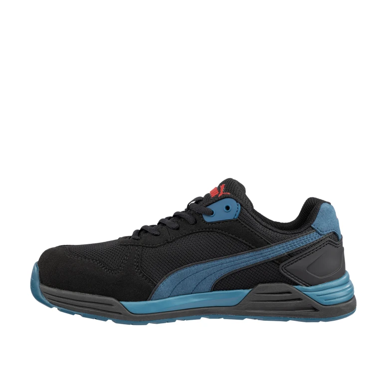 Zapatos de seguridad Puma Frontside Black/Blue Low S1P HRO ESD SRC 644660