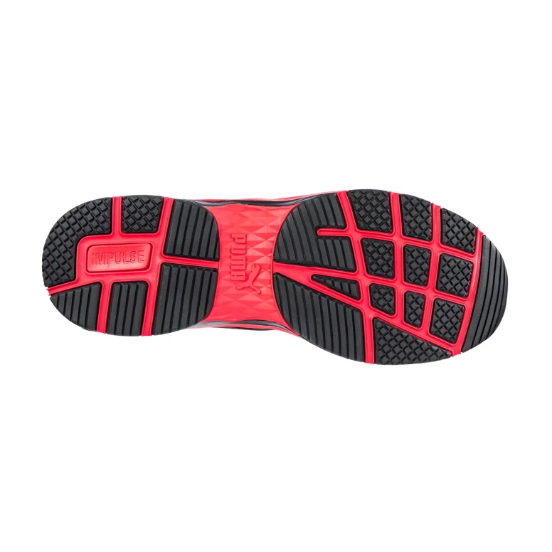Zapatos de seguridad Puma Fuse Motion 2.0 Rojo Low S1P HRO ESD SRC 643890