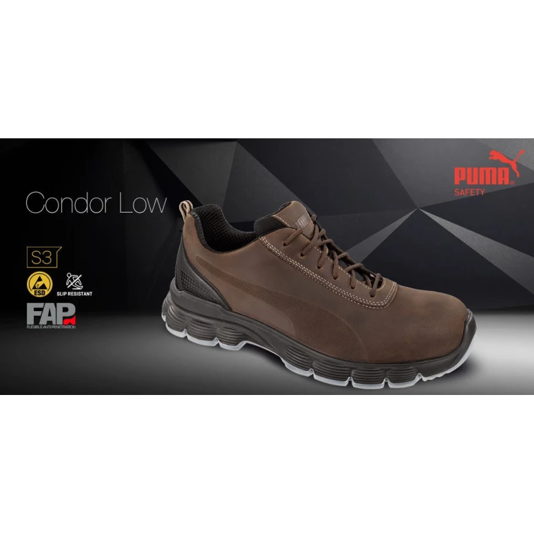 Zapatos de seguridad Puma Condor Low S3 ESD SRC 640542