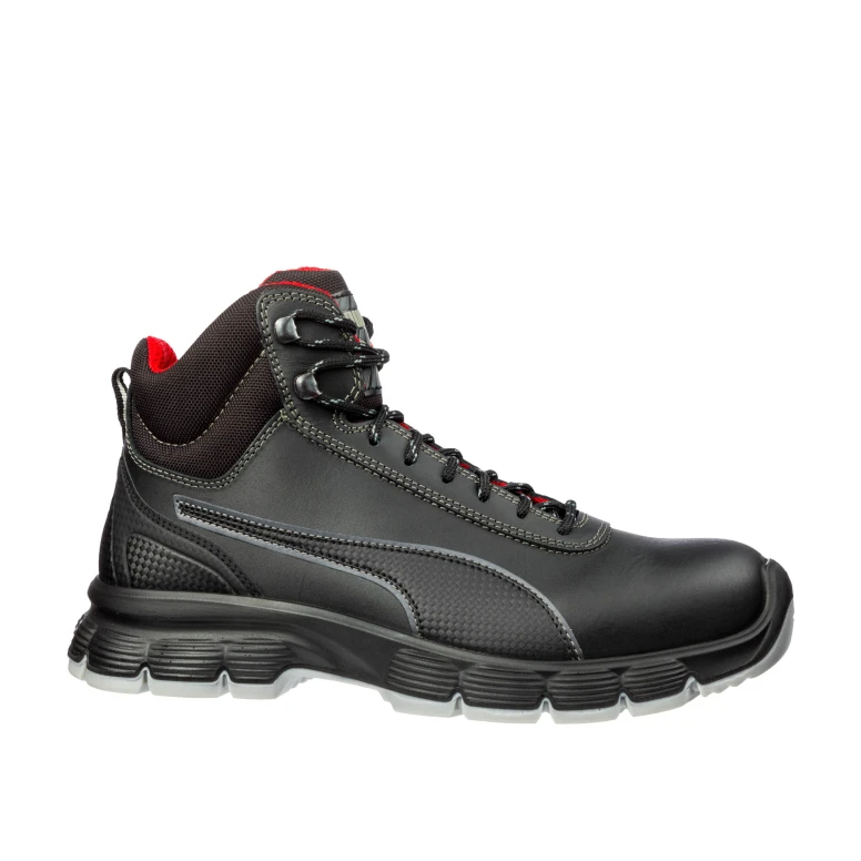 Zapatos de seguridad Puma Condor Black Mid S3 ESD SRC 630101