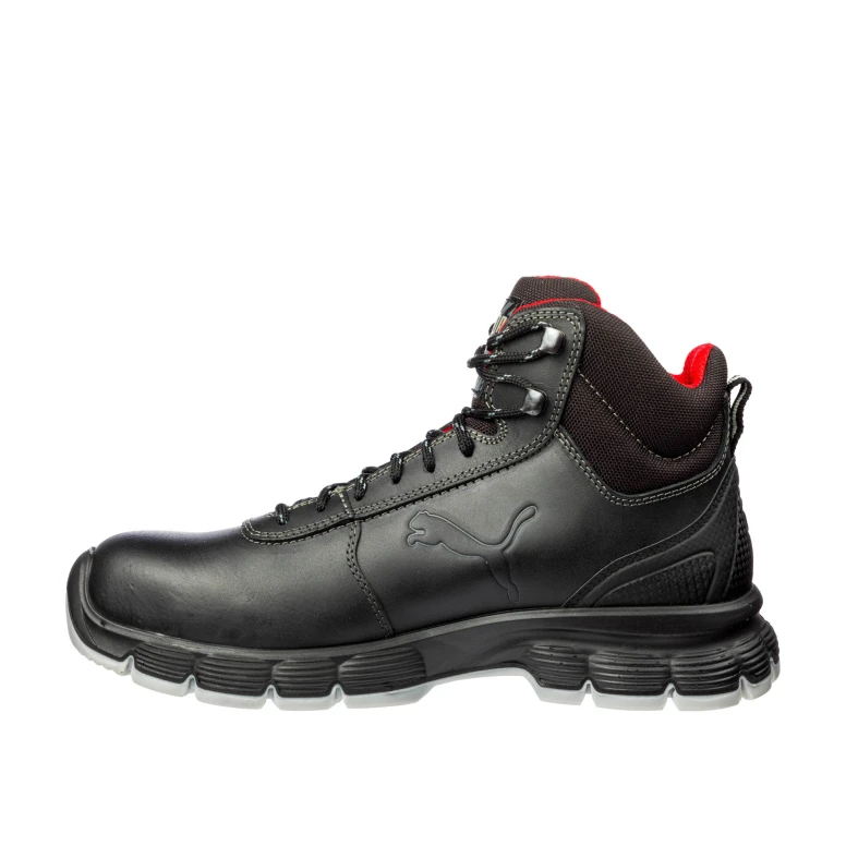 Zapatos de seguridad Puma Condor Black Mid S3 ESD SRC 630101