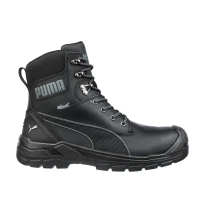 Zapatos de seguridad Puma Conquest Black CTX High S3 HRO WR SRC 630730