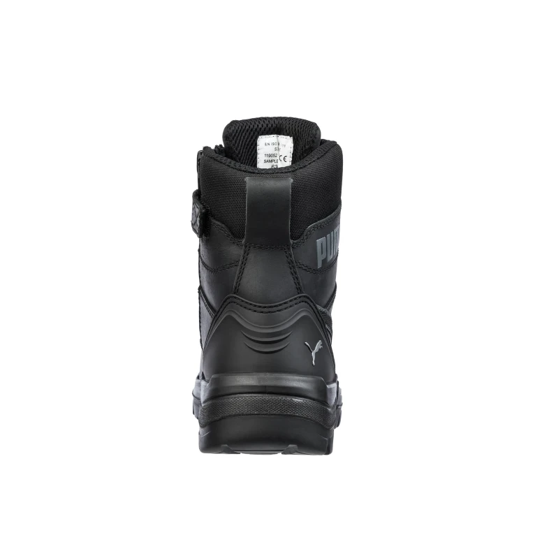 Zapatos de seguridad Puma Conquest Black CTX High S3 HRO WR SRC 630730