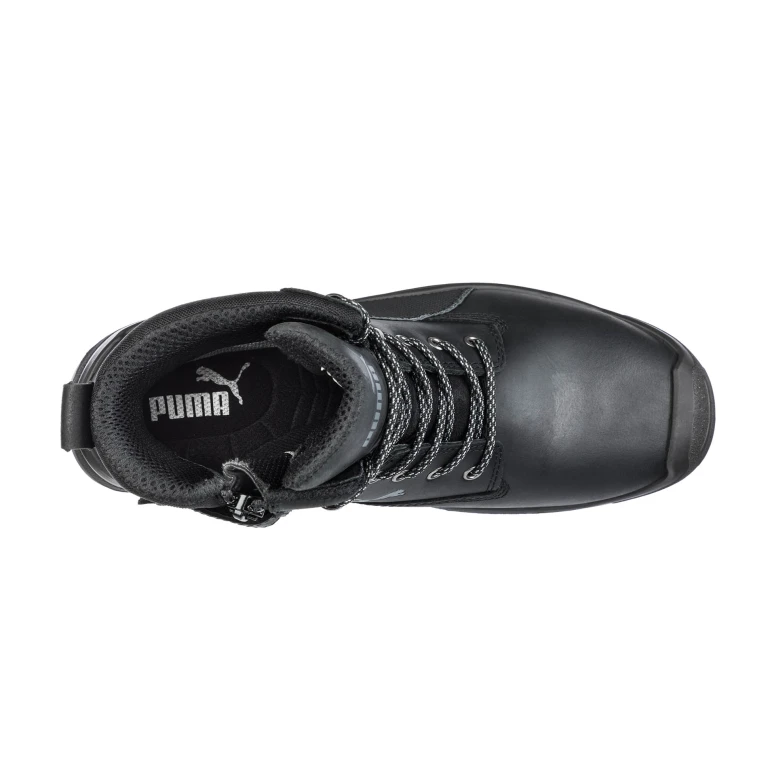 Zapatos de seguridad Puma Conquest Black CTX High S3 HRO WR SRC 630730