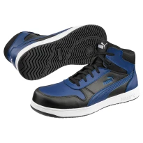 Zapatos de seguridad Puma Frontcourt Blue/Black Mid S3 FO HRO ESD SRC 630070 2
