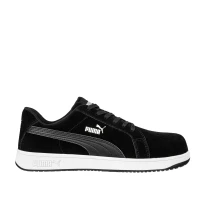 Zapatos de seguridad Puma Iconic Suede Black Low S1P FO HRO ESD SRC 640010