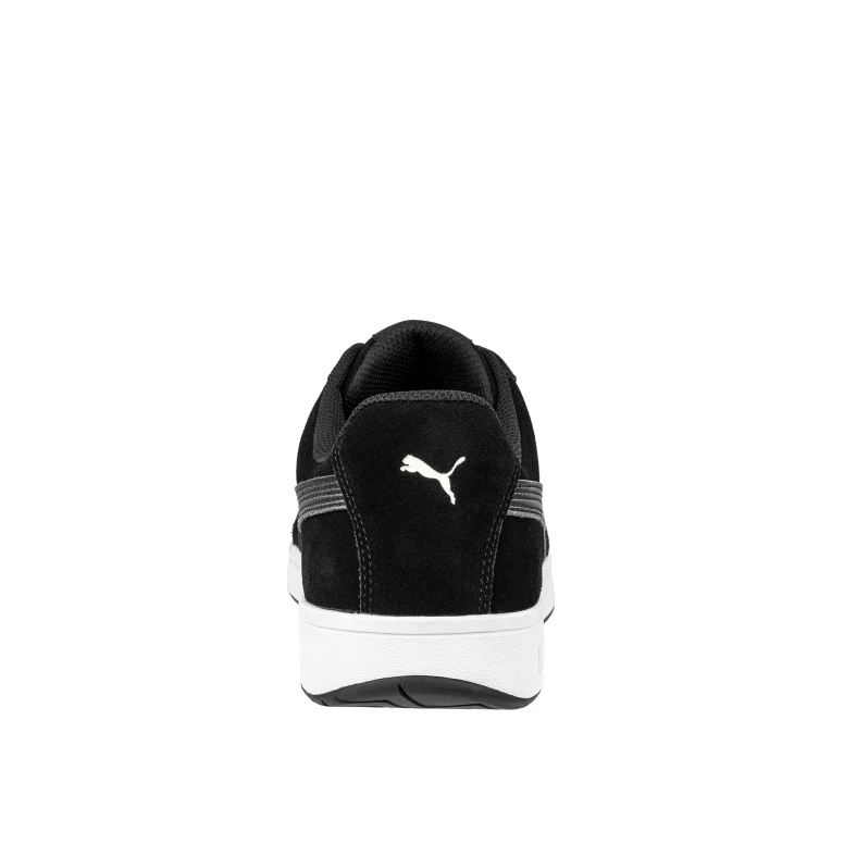 Zapatos de seguridad Puma Iconic Suede Black Low S1P FO HRO ESD SRC 640010