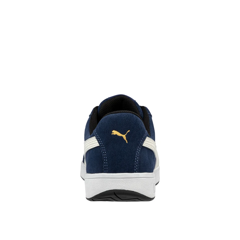 Zapatos de seguridad Puma Iconic Suede Navy Low S1P FO HRO ESD SRC 640020