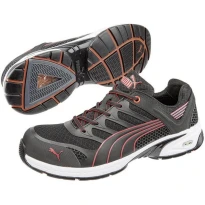 Liquidación total - Zapatos de seguridad Puma Fuse Motion Red Low S1P HRO SRC- Número 39