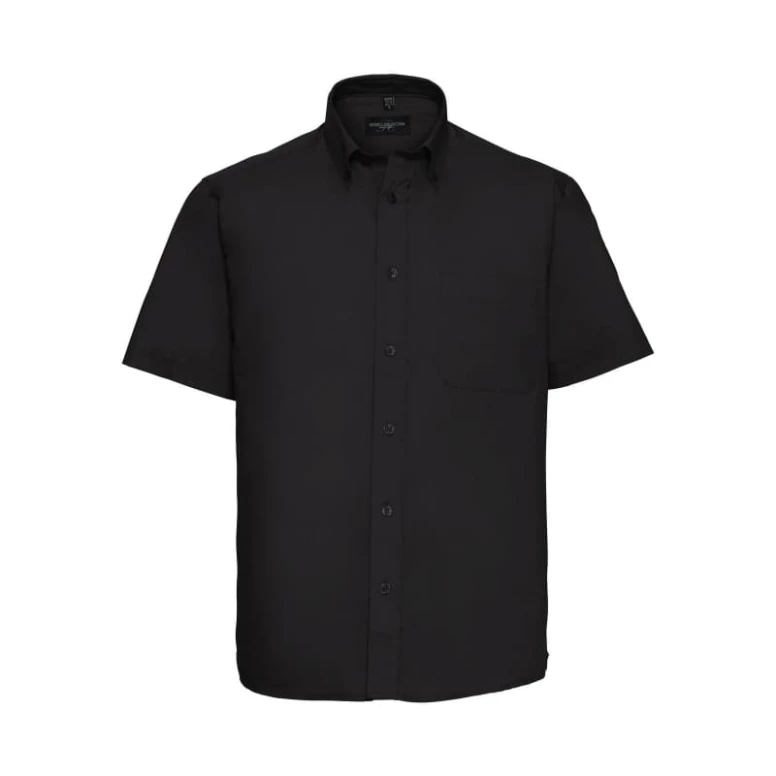 Camisa de trabajo Clásica de manga corta 100% Algodón Twill Russell - JE917M