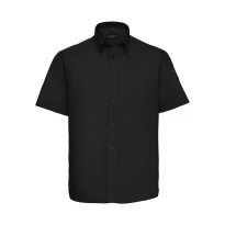 Camisa de trabajo Clásica de manga corta 100% Algodón Twill Russell - JE917M