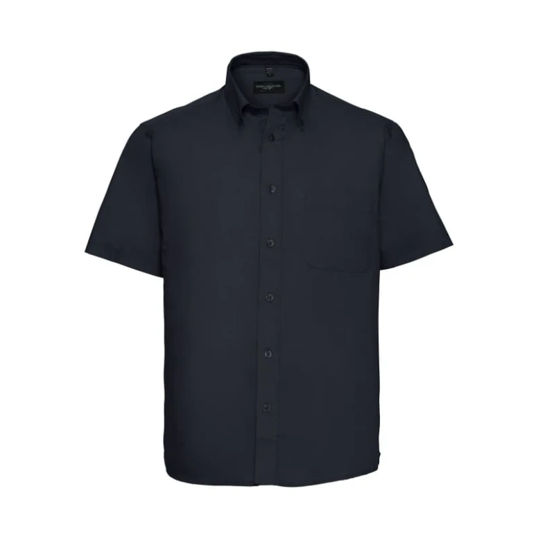 Camisa de trabajo Clásica de manga corta 100% Algodón Twill Russell - JE917M